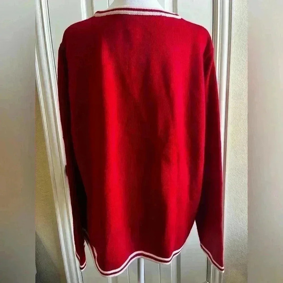 Christmas knit sweater |Plus size - Picture 4 of 7